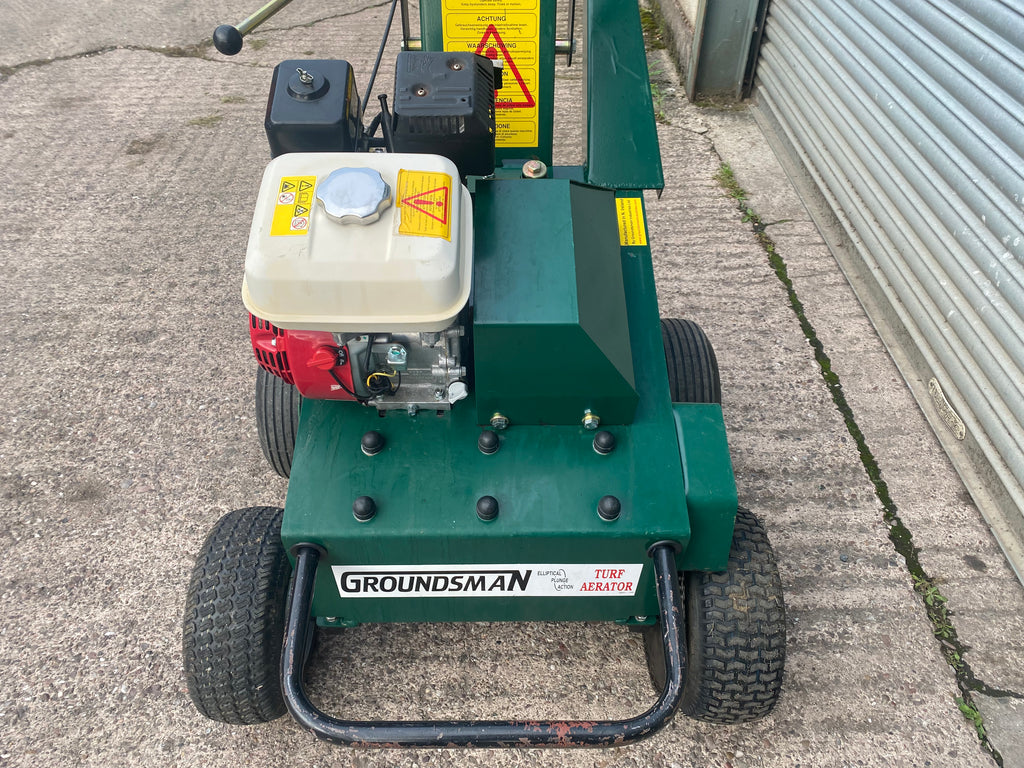 Gas powered lawn aerator deals for sale