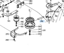 K1122-26130 Kubota HST V-Belt for T1460 and T1560