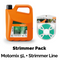 STIHL Strimmer Pack - MotoMix 5L + Stihl ROUND strimmer line Ø 2.0 mm x 60m (green)