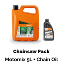 STIHL Chainsaw Pack - MotoMix 5L + Stihl ForestPlus Chain Oil