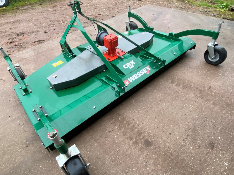 Wessex CRX240 Finishing Mower, 8ft Finishing Mower