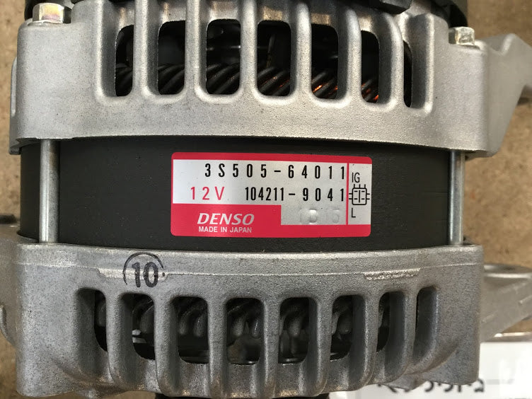 Kubota Alternator 3S505-64010   3S505-64011 3S505-64010 Kubota M5091 / M5101 / M115 GX / M125 GX / M135GX Tractor High Capacity Alternator Kit  ( 130A )