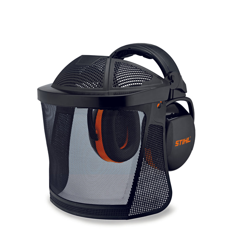 NEW Stihl Face / Ear Protection with Nylon Mesh Visor