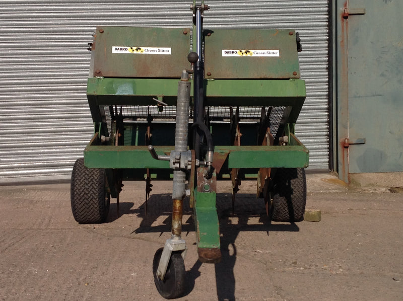 McConnel / Dabro Tractor Towed Sports Ground Slitter / Aerator